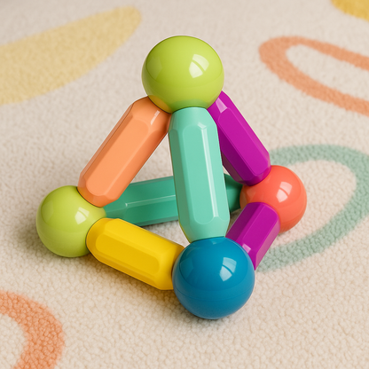 Edukacyjne Klocki Magnetyczne – Zabawa, która Uczy