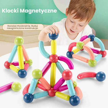 Edukacyjne Klocki Magnetyczne – Zabawa, która Uczy